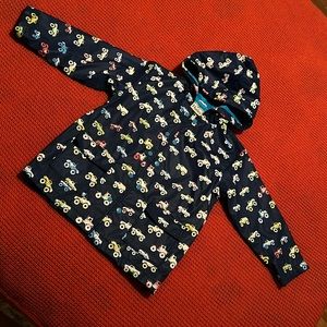 Hatley kids raincoat 5T navy